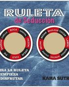 Diablo picante roulette der verführung kamasutra spiel mit rotem, schwarzem und weißem segment klingerüsseln