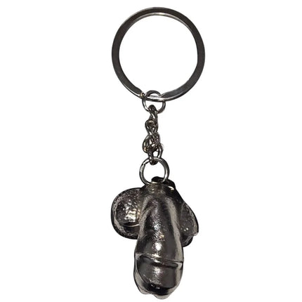 Silberner metall-schlüsselanhänger mit detaillierter elefantenfigur ideal für originelle geschenke und diverty sex