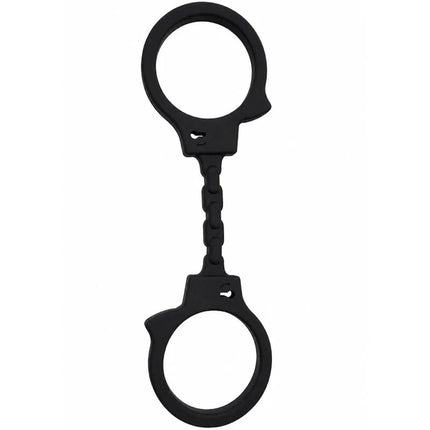 Diablo picante schwarze silikon handschuhe mit kurzen ketten für diverty sex einsatz