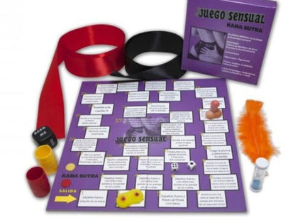 Diablo picante sinnliches spiel mit purple juego sensual brettspiel, weißen karten, kama sutra marke und spielzubehör