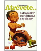 Die buchcover von diablo picante zeigt zwei braunhäutige cartoonkinder, die sich in einem spa-ähnlichen ambiente etwas auf den rücken auftragen