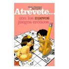 Rosa buchcover mit cartoonfiguren auf raster und symbolen zum erotikspiel diablo picante wagen sie es