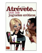 Die buchcover zeigt eine cartoonillustration von drei frauen mit dem titel atrévete diablo picante wagen sie es mit erotiktoys