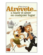 Cover of the illustrated book diablo picante atrevete wagen sie es überall liebe zu machen in vibrant colors