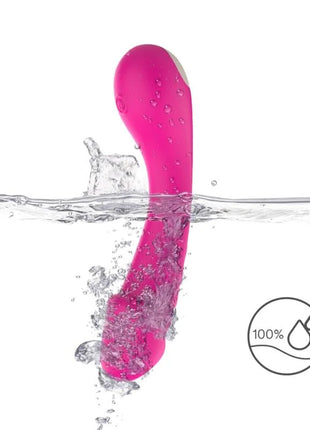 Vibrant pink silikon dildo vibrator g-spot mit wasserdichtem, glattem und ergonomischem design
