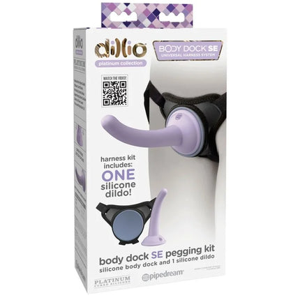 DILLIO - BODY DOCK - HARNESS - VIOLETT - Geschirre