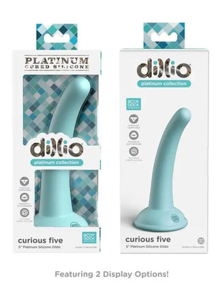 DILLIO - CRIOUS FIVE - 12,7 CM - GRÜN - Dildo mit Saugnapf