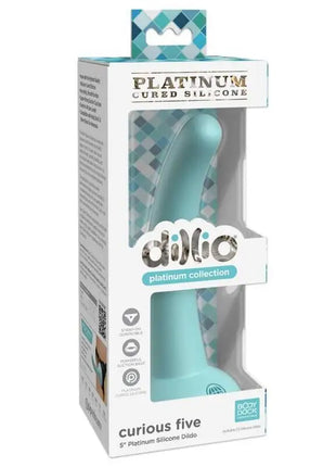 DILLIO - CRIOUS FIVE - 12,7 CM - GRÜN - Dildo mit Saugnapf