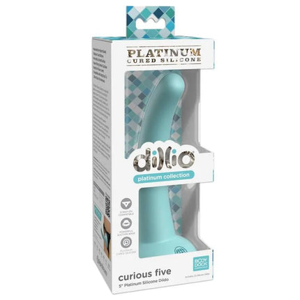 DILLIO - CRIOUS FIVE - 12,7 CM - GRÜN - Dildo mit Saugnapf