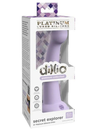 DILLIO - SECRET EXPLORER - 15,24 CM - VIOLETT - Dildo mit Saugnapf