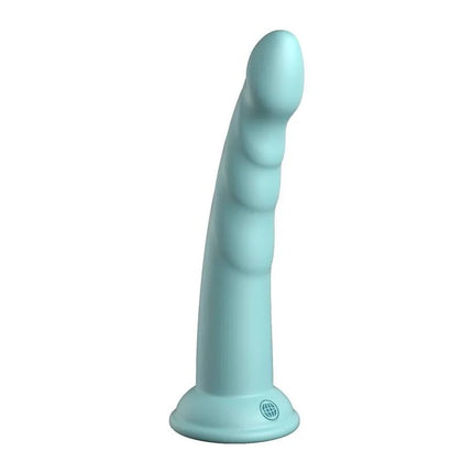 DILLIO - SLIM SEVEN - 17,78 CM - GRÜN - Dildo mit Saugnapf