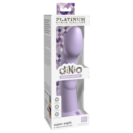 DILLIO - SUPER ACHT 20,32 CM - VIOLETT - Dildo mit Saugnapf