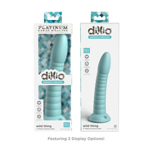 DILLIO - WILD THING - 17,78 CM - GRÜN - Dildo mit Saugnapf