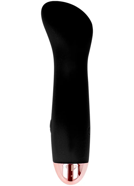 DOLCE VITA - AUFLADBARER VIBRATOR EINE SCHWARZE 7-GESCHWINDIGKEIT