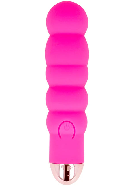 DOLCE VITA - AUFLADBARER VIBRATOR SECHS ROSA 7 GESCHWINDIGKEITEN