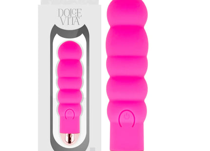 DOLCE VITA - AUFLADBARER VIBRATOR SECHS ROSA 7 GESCHWINDIGKEITEN