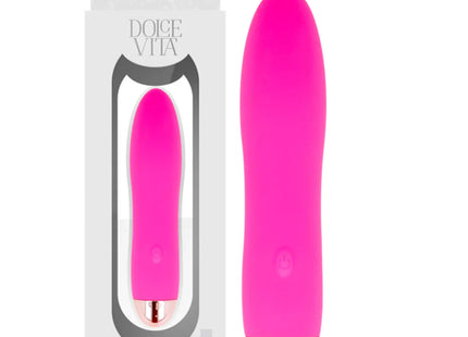 DOLCE VITA - AUFLADBARER VIBRATOR VIER ROSA 7 GESCHWINDIGKEITEN