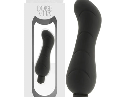 DOLCE VITA - G-SPOT BLACK SILICONE