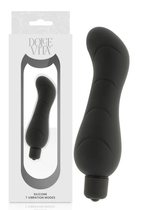 DOLCE VITA - G-SPOT BLACK SILICONE