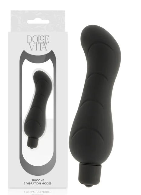 DOLCE VITA - G-SPOT BLACK SILICONE