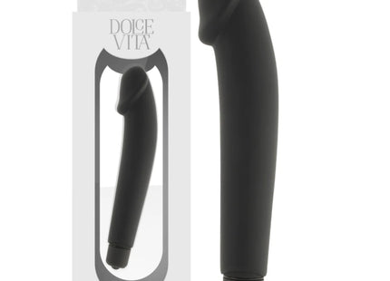 DOLCE VITA - REALISTIC BLACK SILICONE
