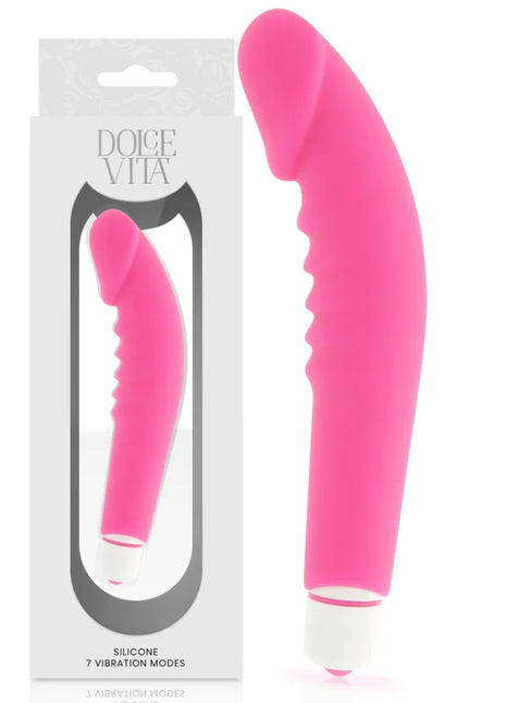 DOLCE VITA - REALISTIC PLEASURE PINK SILICONE