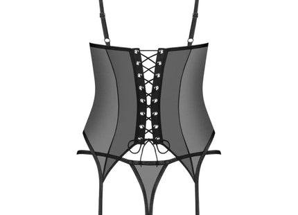 Strapshemd Set Donarella schwarz - XL/2XL-3