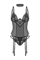 Strapshemd Set Donarella schwarz - XL/2XL-0