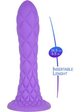 DreamFlex Violett - Fantasy Dildo mit Flexi-Kern - 18.5 cm - — / VIOLETA - Dildo mit Saugnapf