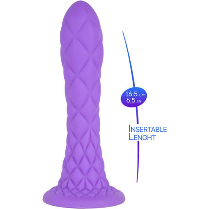 DreamFlex Violett - Fantasy Dildo mit Flexi-Kern - 18.5 cm - — / VIOLETA - Dildo mit Saugnapf