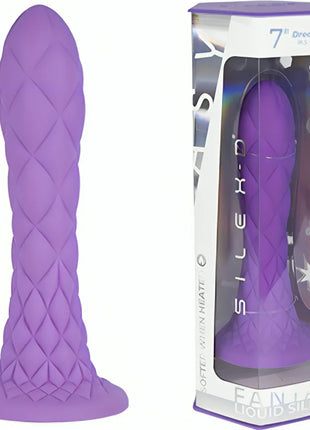 DreamFlex Violett - Fantasy Dildo mit Flexi-Kern - 18.5 cm - — / VIOLETA - Dildo mit Saugnapf
