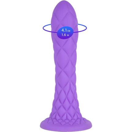DreamFlex Violett - Fantasy Dildo mit Flexi-Kern - 18.5 cm - — / VIOLETA - Dildo mit Saugnapf