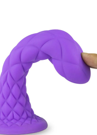 DreamFlex Violett - Fantasy Dildo mit Flexi-Kern - 18.5 cm - — / VIOLETA - Dildo mit Saugnapf