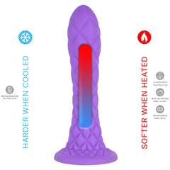 DreamFlex Violett - Fantasy Dildo mit Flexi-Kern - 18.5 cm - — / VIOLETA - Dildo mit Saugnapf