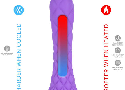 DreamFlex Violett - Fantasy Dildo mit Flexi-Kern - 18.5 cm - — / VIOLETA - Dildo mit Saugnapf