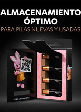 DURACELL - OPTIMUM 200 ALKALINE BATTERIE AAA LR03 4 EINHEIT - Alkali-Batterien
