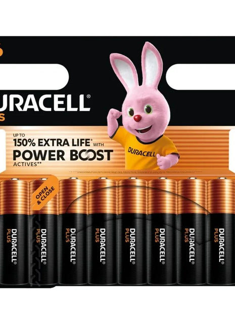 DURACELL - PLUS POWER BOOST AA ALKALINE BATTERIE LR6 BLISTER x 16