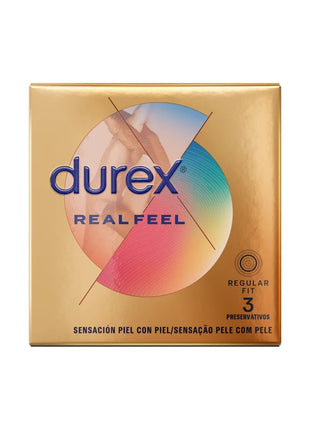 DUREX - ECHTE GEFÜHLKONDOME 3 EINHEITEN - Kondome - empfindlich