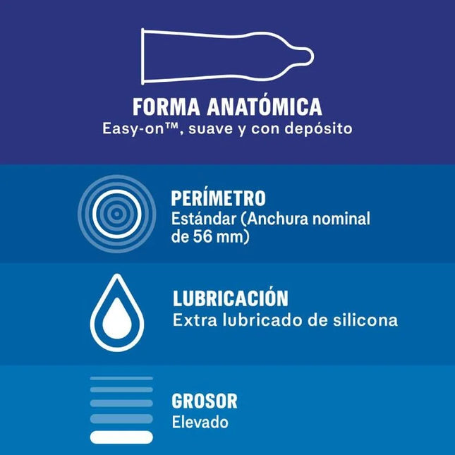 DUREX - EXTRA SEGURO 12 EINHEITEN - Kondome
