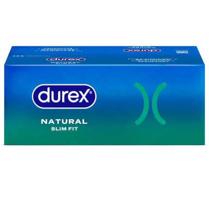 DUREX - NATÜRLICHE SLIM FIT BASIC 144 EINHEITEN - Kondome - empfindlich