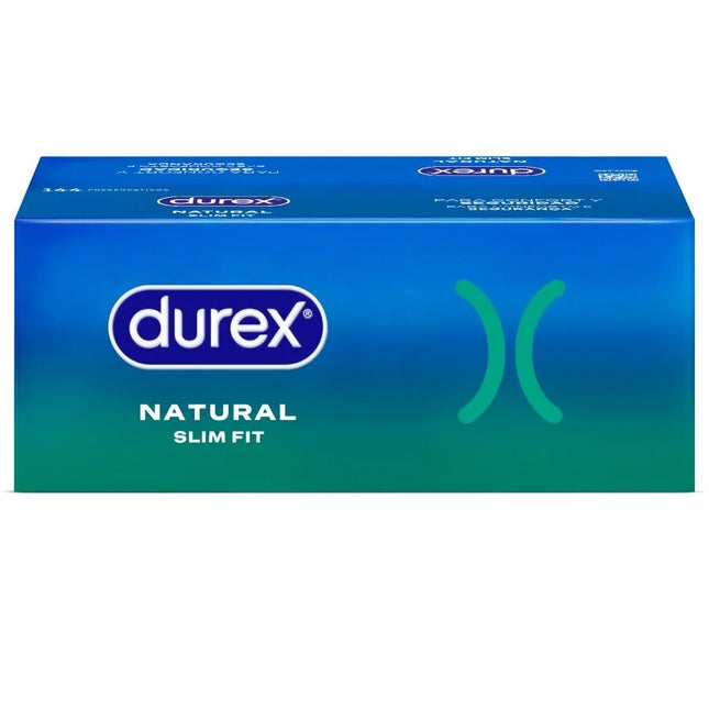DUREX - NATÜRLICHE SLIM FIT BASIC 144 EINHEITEN - Kondome - empfindlich
