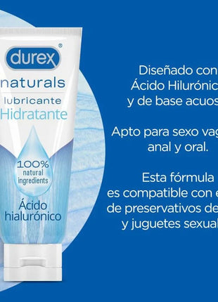 DUREX - NATURALS FEUCHTIGKEIT SCHMIERMITTEL 100 ML