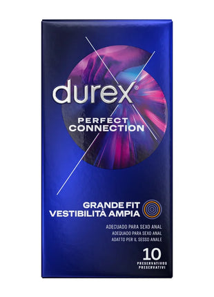 DUREX - PERFECT CONNECTION SILIKON EXTRA SCHMIERUNG 10 EINHEITEN - Kondome