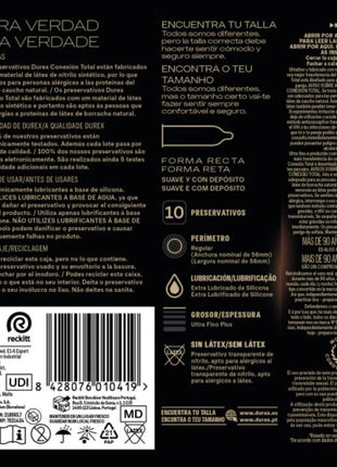 DUREX - TOTAL CONNECTION ULTRA FINE PLUS LATEXFREI 10/20 EINHEITEN