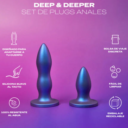 DUREX - TOY ANALPLUG DEEP & DEEPER EINSTELLEN - Analplug