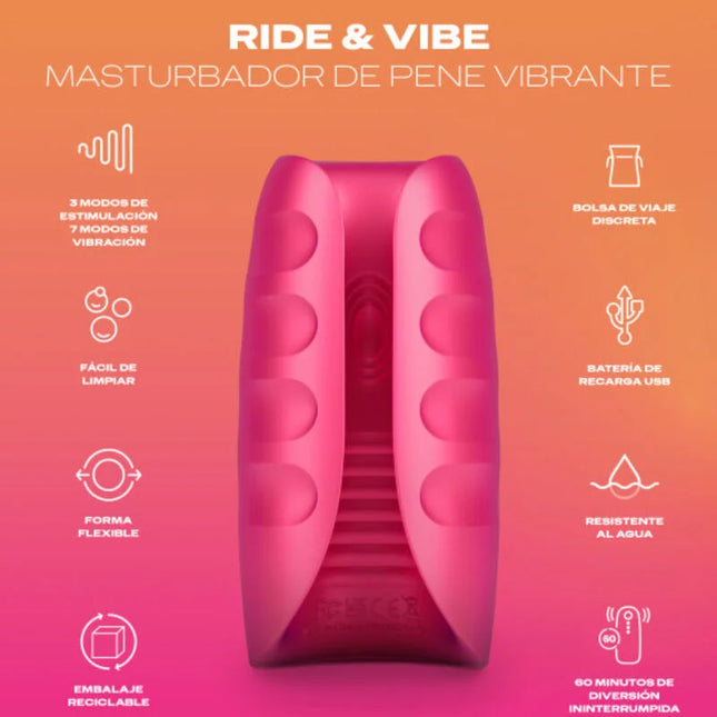 DUREX -TOY RIDE & VIBE VIBRATOR-MASTURBATOR - Ei-Masturbator