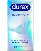 DUREX - ULTRADÜNNE UNSICHTBARE KONDOME 3/12/24 EINHEITEN - 12