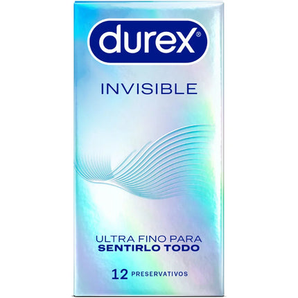 DUREX - ULTRADÜNNE UNSICHTBARE KONDOME 3/12/24 EINHEITEN - 12