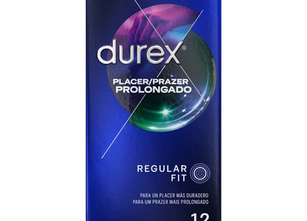 DUREX - VERLÄNGERTES VERGNÜGEN VERZÖGERT 12 EINHEITEN - Kondome