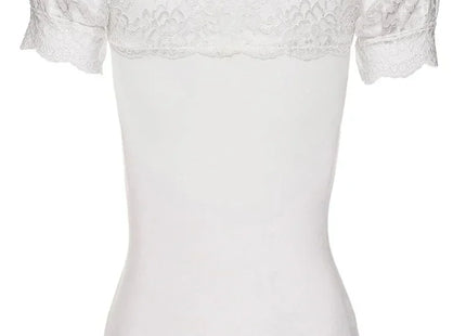 ecru Body mit Spitze KA923333 von Kalimo - Body